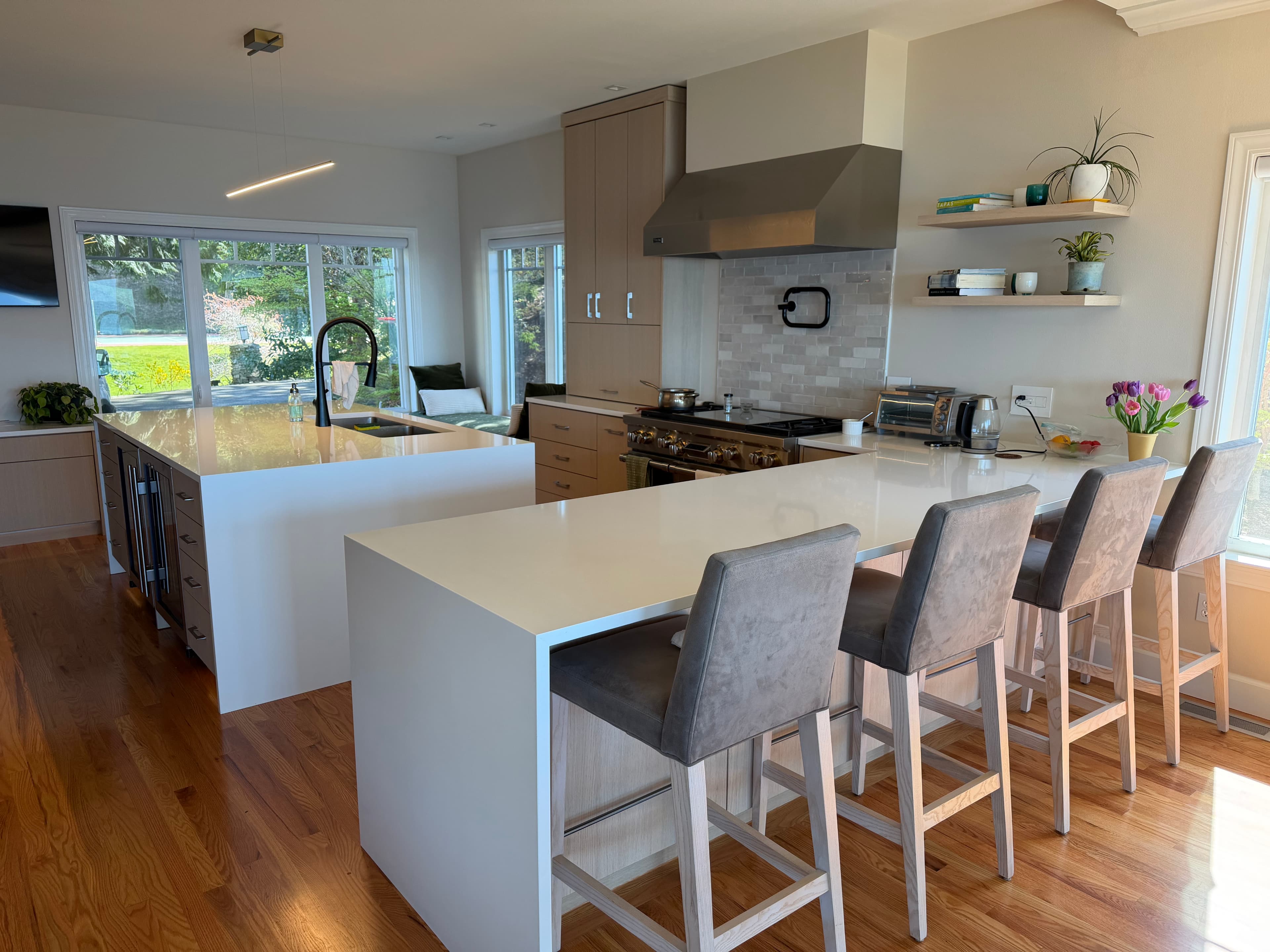 a finished kitchen