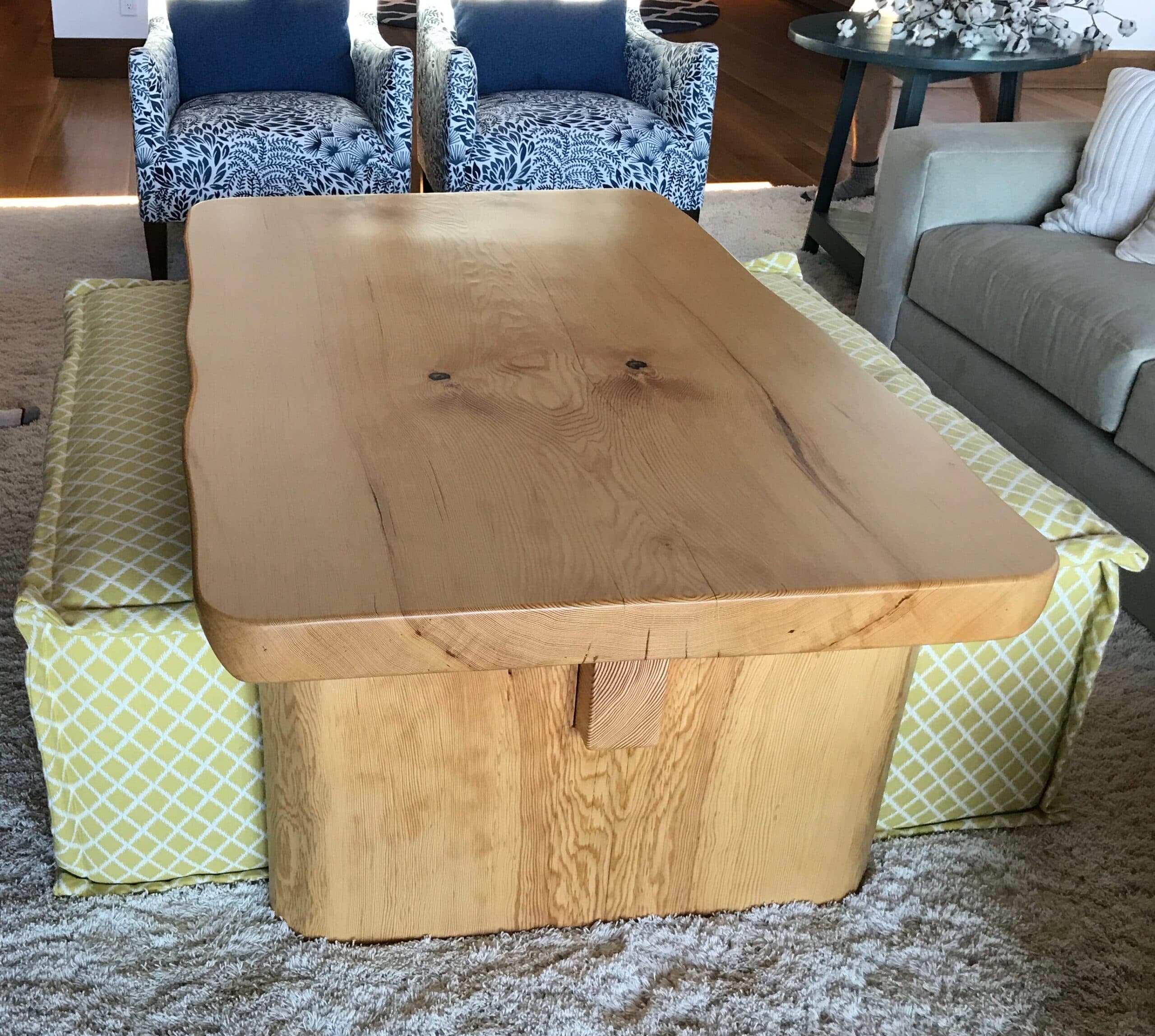 live edge slab table